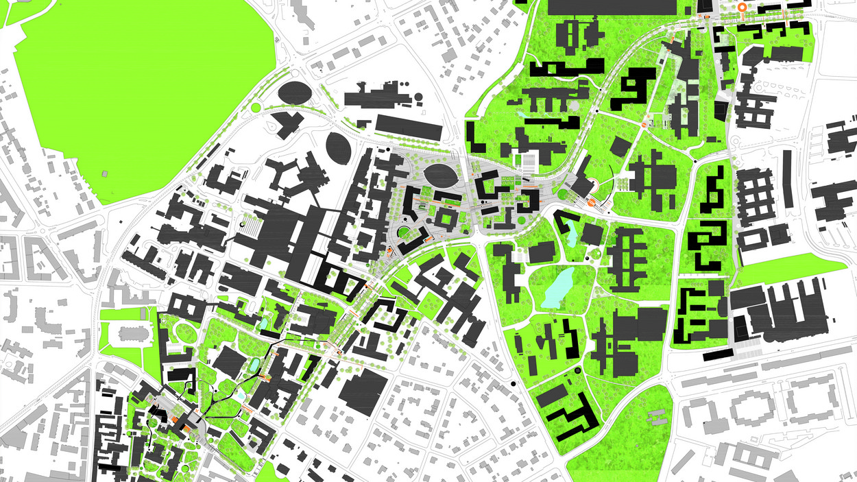 Campus Byrum Landskab Lund Universitet