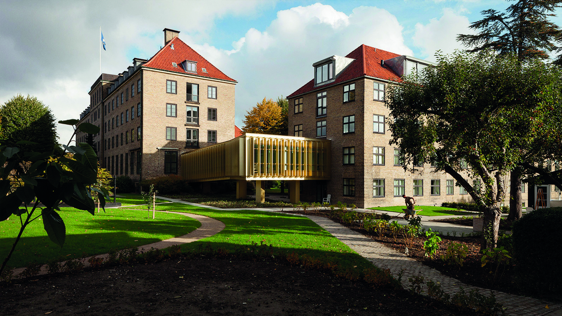 Byrum Landskab Sankt Lukas Bro Lindely