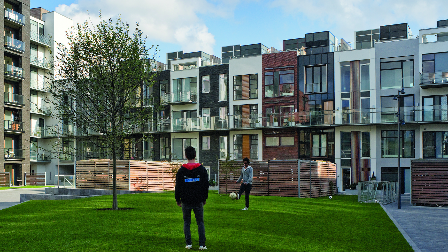 Bolig Boligbebyggelse Landskab Atalierboliger Sluseholmen