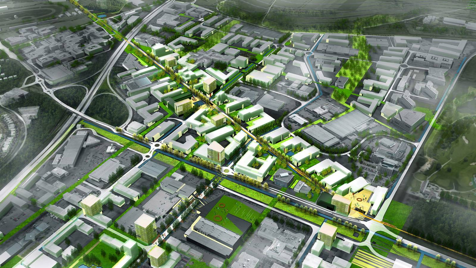 Forus Visionen Urban Planning City Development