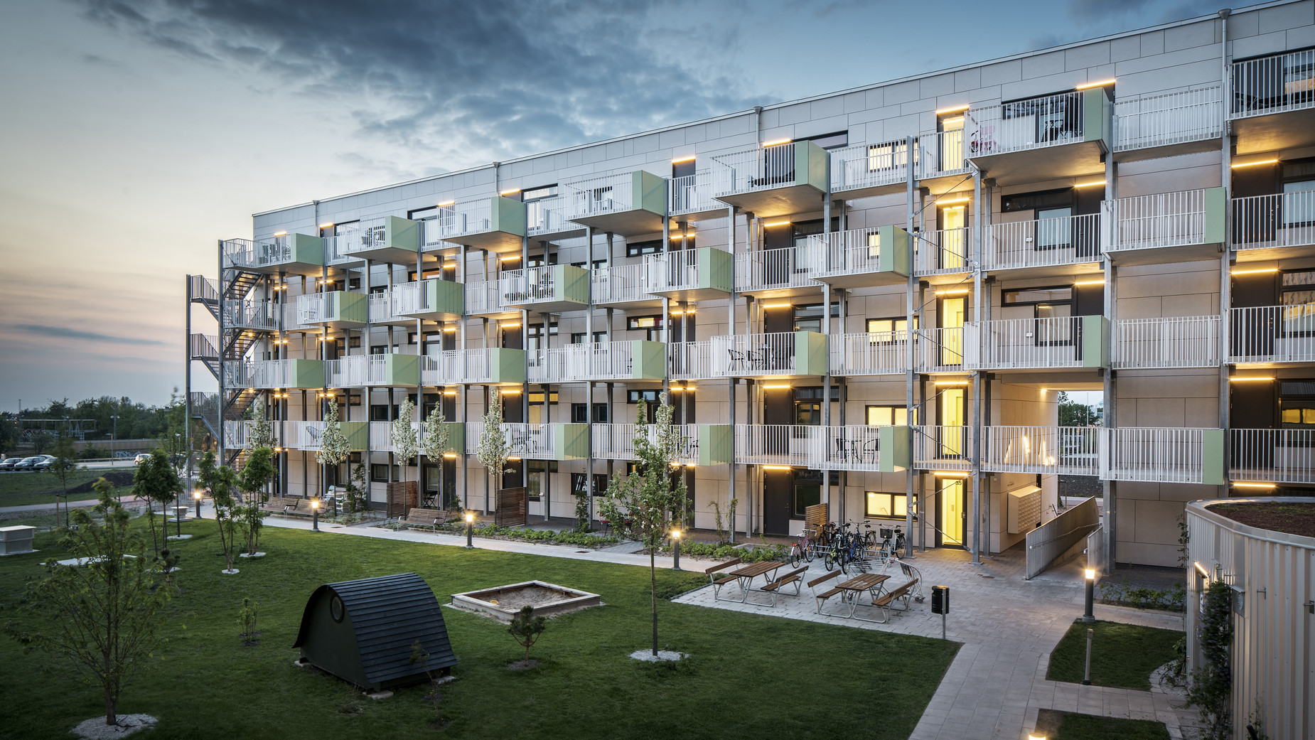 Bolig Boligbebyggelse Byrum Landskab Sportsbyen Hyllie Malmø