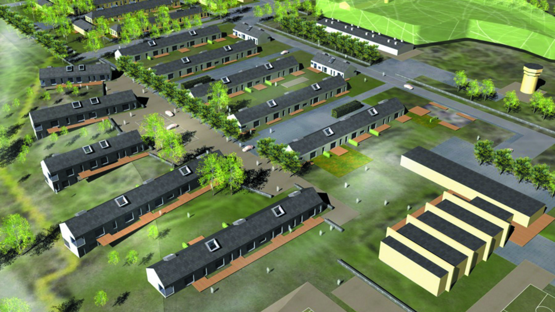 Bolig Boligbebyggelse Flyvestation Værløse Nordlejren