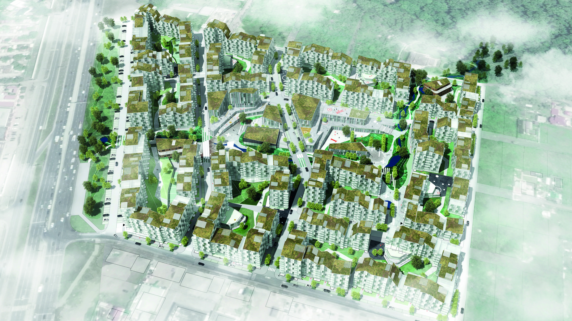 Urban development Residential Landscape Arena Park