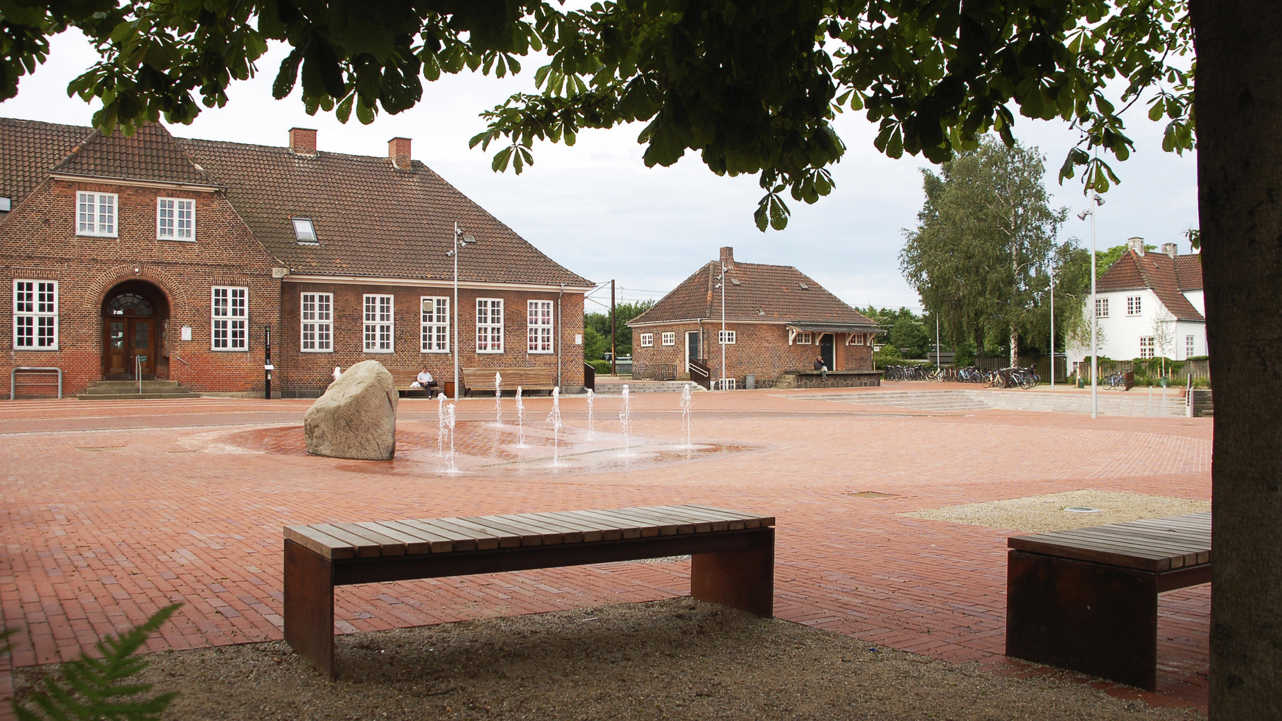  Urban space Landscape Paver award Hedehusene Station