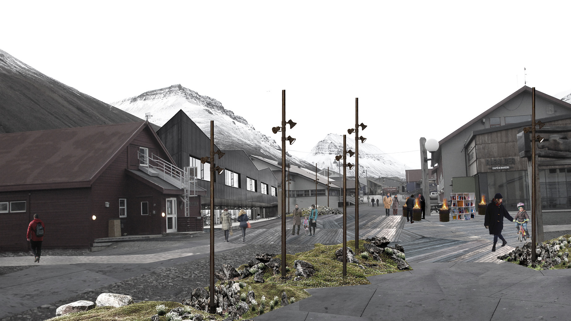  Research park Longyearbyen urban development Campus